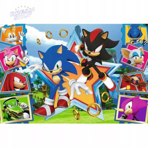 Puzzle Sonic 100 elementów Poznaj Sonica Trefl 16465 Puzzle Sonic 100 elementów Poznaj Sonica Trefl 16465
