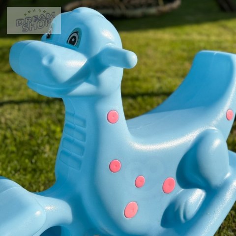WOOPIE Bujak Dino Huśtawka Równoważna Jasno Niebieski WOOPIE Bujak Dino Huśtawka Równoważna Jasno Niebieski