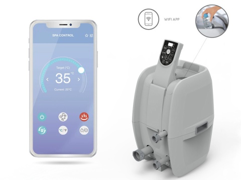 Lay-Z-Spa Helsinki Air Jet Jacuzzi BESTWAY