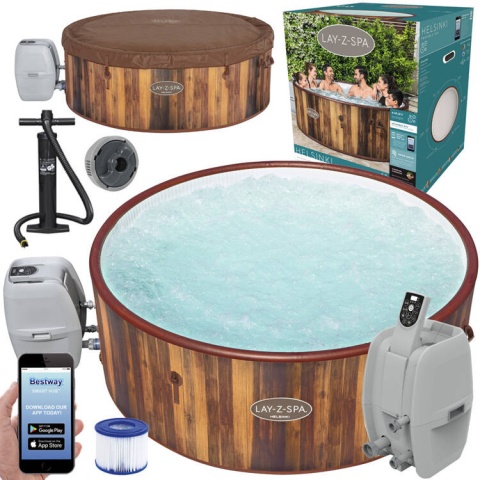 Lay-Z-Spa Helsinki Air Jet Jacuzzi BESTWAY