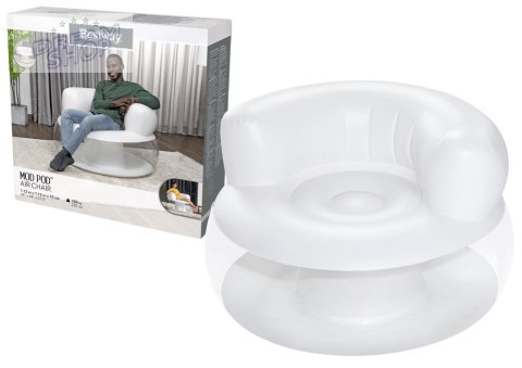 Dmuchany Fotel Biały Bestway 75138 Dmuchany Fotel Biały Bestway 75138