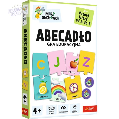 GRA - Abecadło / Mały Odkrywca Trefl 02811