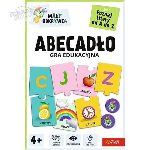 GRA - Abecadło / Mały Odkrywca Trefl 02811