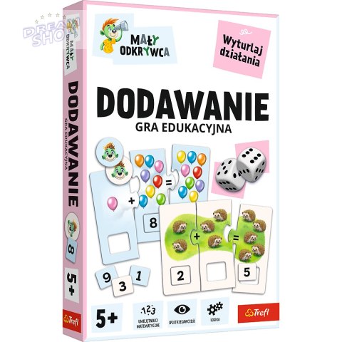 GRA - Dodawanie/Mały Odkrywca Trefl 02805 GRA - Dodawanie/Mały Odkrywca Trefl 02805