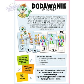 GRA - Dodawanie/Mały Odkrywca Trefl 02805