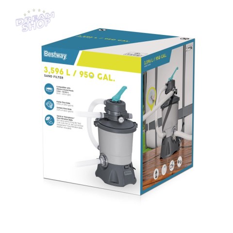 Pompa Piaskowa 3028L/h Bestway 58515