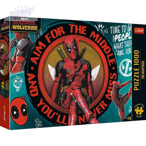 Puzzle - 1000 Premium Plus - Deadpool Trefl - 10835 Puzzle - 1000 Premium Plus - Deadpool Trefl - 10835