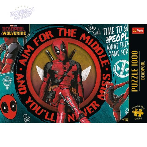 Puzzle - 1000 Premium Plus - Deadpool Trefl - 10835 Puzzle - 1000 Premium Plus - Deadpool Trefl - 10835