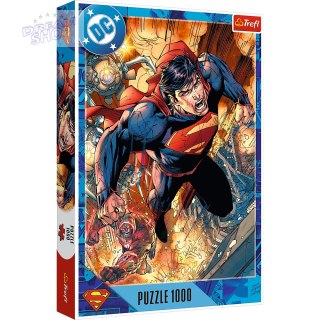 Puzzle - 1000 - Superman w akcji Trefl 10936