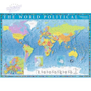 Puzzle - 2000 - Polityczna mapa świata - 27099