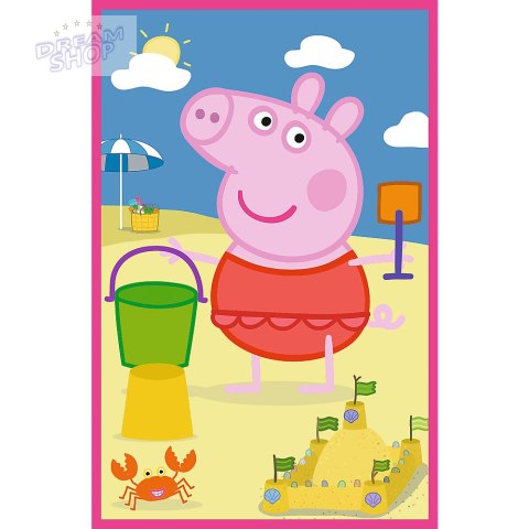 Puzzle - 3x50 - Siła przyjaźni Świnka Peppa Trefl 34877 Puzzle - 3x50 - Siła przyjaźni Świnka Peppa Trefl 34877
