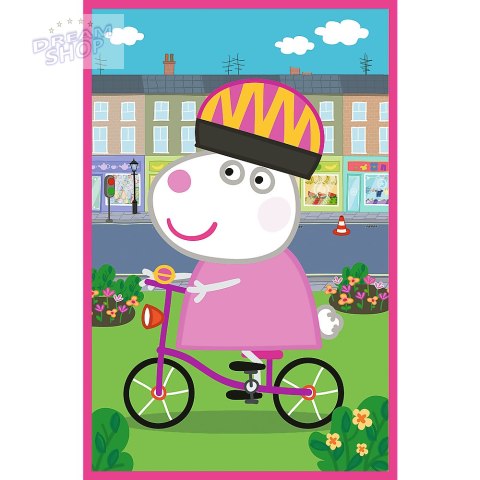 Puzzle - 3x50 - Siła przyjaźni Świnka Peppa Trefl 34877 Puzzle - 3x50 - Siła przyjaźni Świnka Peppa Trefl 34877