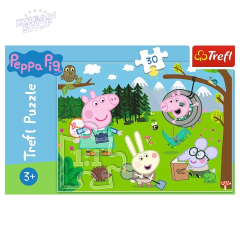 Puzzle - 30 - Leśna wyprawa - Peppa Pig Trefl 18245 Puzzle - 30 - Leśna wyprawa - Peppa Pig Trefl 18245