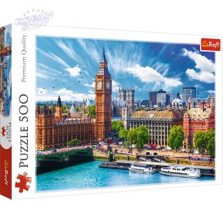 Puzzle 500 el. Słoneczny Londyn - Trefl 37329