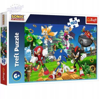 Puzzle Sonic 160 el. Sonic i przyjaciele Trefl 15421