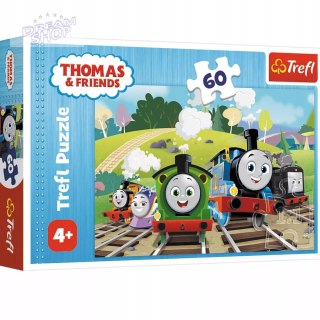 Puzzle Tomek i Przyjaciele 60 el. Tomek na wycieczce Trefl 17379