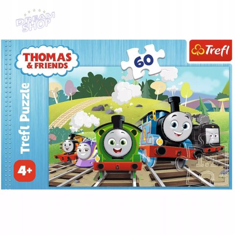 Puzzle Tomek i Przyjaciele 60 el. Tomek na wycieczce Trefl 17379 Puzzle Tomek i Przyjaciele 60 el. Tomek na wycieczce Trefl 17379