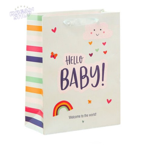 Torba Prezentowa Dla Dziecka Hello Baby Little One 36 x 12 x 10cm