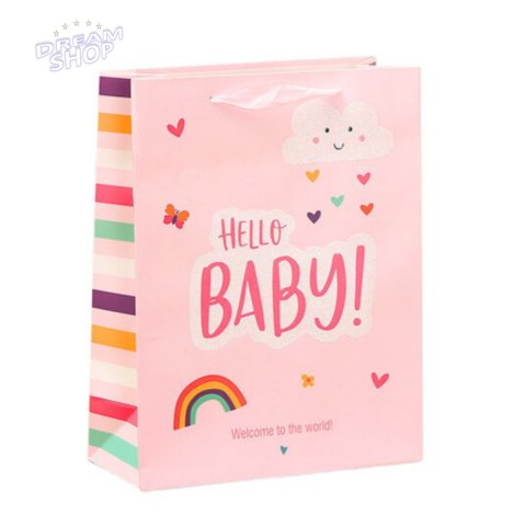 Torba Prezentowa Dla Dziecka Hello Baby Little One 36 x 12 x 10cm