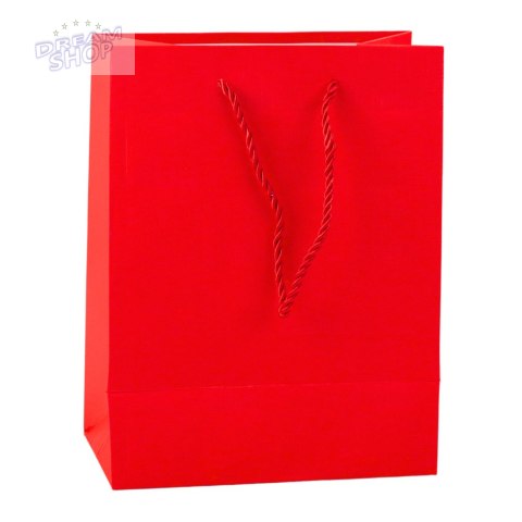Torba Prezentowa Kwadraty Strukturalne Elegancka 23 x 18 x 10 cm