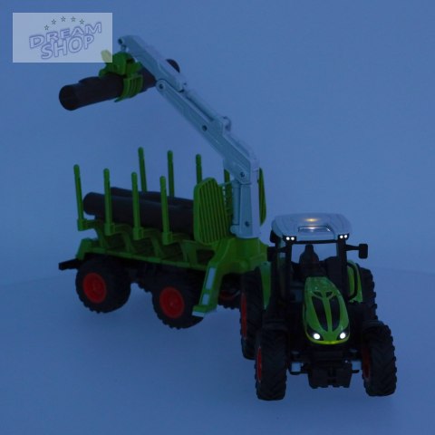 Traktor RC ciągnik rolniczy z podnośnikiem 2,4G 3,7V 500mAh