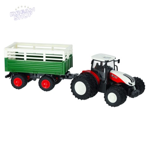 Traktor RC ciągnik rolniczy z przyczepą 2,4G 3,7V 500mAh