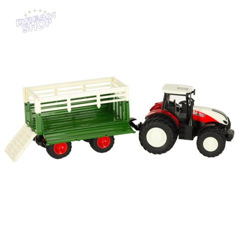 Traktor RC ciągnik rolniczy z przyczepą 2,4G 3,7V 500mAh