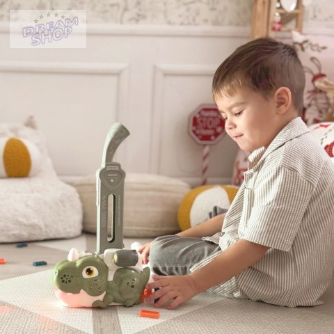 WOOPIE Elektryczna Ciuchcia Lokomotywa do Klocków Domino Dinozaur Pomarańczowy - 3szt. WOOPIE Elektryczna Ciuchcia Lokomotywa do Klocków Domino Dinozaur Pomarańczowy - 3szt.