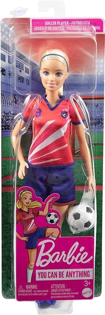 Barbie: lalka kariera Piłkarka HCN17 Barbie: lalka kariera Piłkarka HCN17