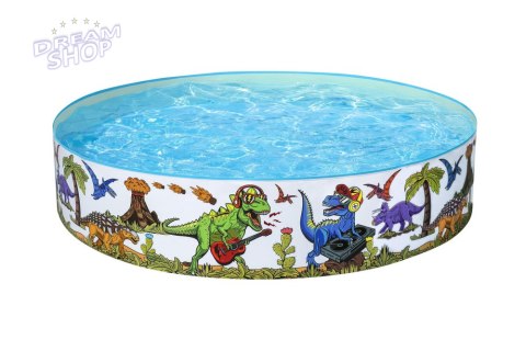 Basen Ogrodowy Dinozaury 183 cm x 38 cm Bestway 55022 Basen Ogrodowy Dinozaury 183 cm x 38 cm Bestway 55022