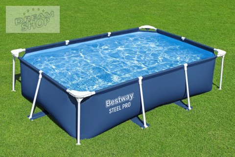Basen Ogrodowy Stelażowy 259 x 170 x 61cm Bestway 56403