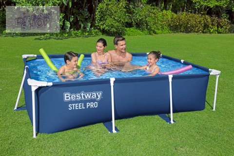 Basen Ogrodowy Stelażowy 259 x 170 x 61cm Bestway 56403