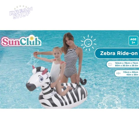 DMUCHANA ZEBRA 153x78x75CM 35488 DMUCHANA ZEBRA 153x78x75CM 35488