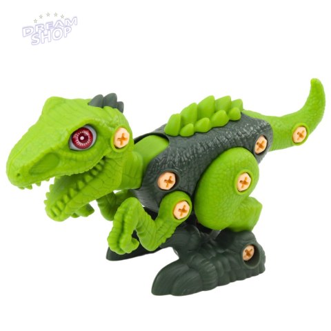 Dinozaur Do Rozkręcania Skręcania Zielony Wiertarka DIY Dinozaur Do Rozkręcania Skręcania Zielony Wiertarka DIY