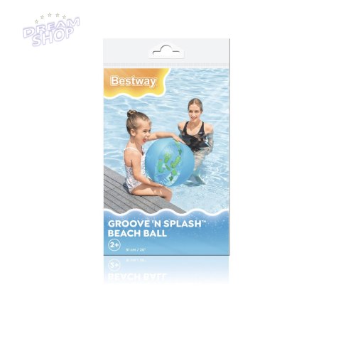 Dmuchana Piłka Niebieska 51cm Bestway 31036 Dmuchana Piłka Niebieska 51cm Bestway 31036