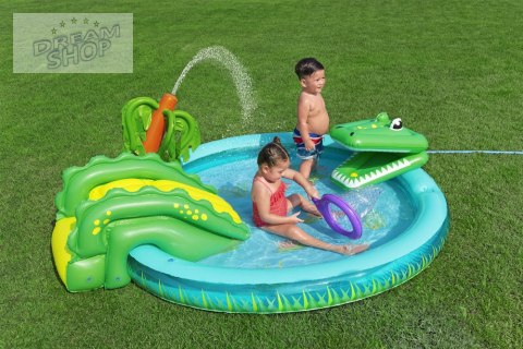 Dmuchany Plan Zabaw Krokodyl 224 x 181 x 72 cm Bestway 53166 Dmuchany Plan Zabaw Krokodyl 224 x 181 x 72 cm Bestway 53166