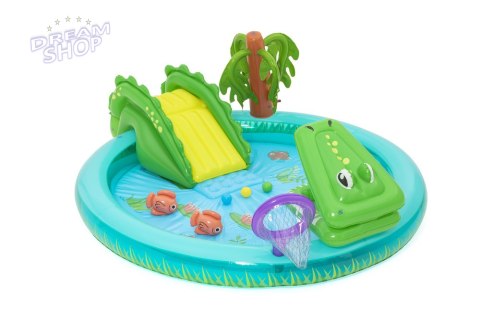 Dmuchany Plan Zabaw Krokodyl 224 x 181 x 72 cm Bestway 53166 Dmuchany Plan Zabaw Krokodyl 224 x 181 x 72 cm Bestway 53166