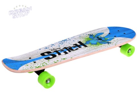 Drewniana deskorolka dla dzieci Disney STITCH do 50 kg SP0843 Drewniana deskorolka dla dzieci Disney STITCH do 50 kg SP0843