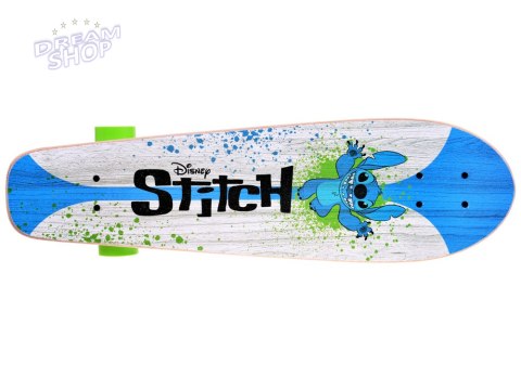 Drewniana deskorolka dla dzieci Disney STITCH do 50 kg SP0843 Drewniana deskorolka dla dzieci Disney STITCH do 50 kg SP0843