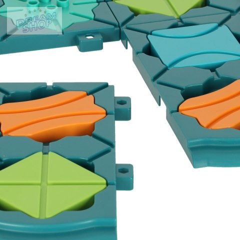 Gra logiczna planszowa labirynt tor przeszkód 28 el. Gra logiczna planszowa labirynt tor przeszkód 28 el.