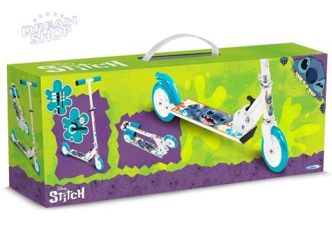 Hulajnoga składana dwukołowa Disney STITCH 50 kg BIAŁA SP0842 Hulajnoga składana dwukołowa Disney STITCH 50 kg BIAŁA SP0842