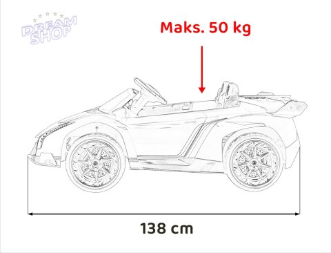 Pojazd Lamborghini Veneno Czarny Pojazd Lamborghini Veneno Czarny