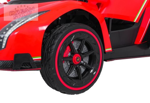 Pojazd Lamborghini Veneno Czerwony