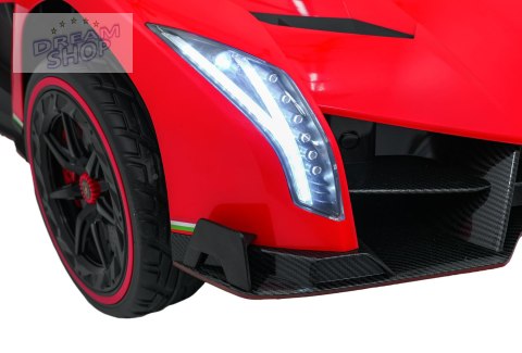 Pojazd Lamborghini Veneno Czerwony