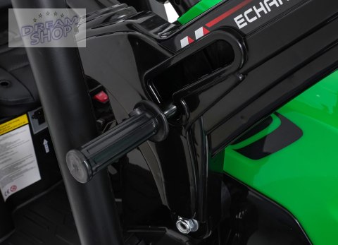 Pojazd MEGA Traktor D68 Z Przyczepką Zielony Pojazd MEGA Traktor D68 Z Przyczepką Zielony