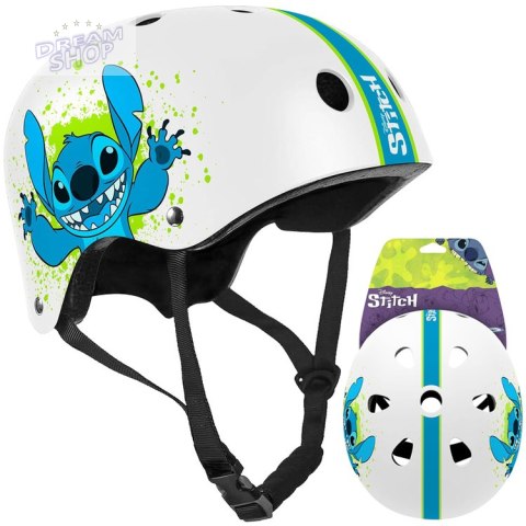 Regulowany kask M dla dzieci na rower hulajnogę rolki Disney Stitch SP0844 Regulowany kask M dla dzieci na rower hulajnogę rolki Disney Stitch SP0844
