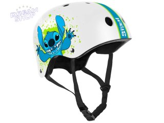 Regulowany kask M dla dzieci na rower hulajnogę rolki Disney Stitch SP0844