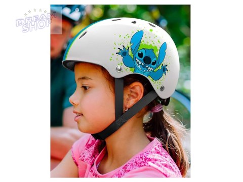 Regulowany kask M dla dzieci na rower hulajnogę rolki Disney Stitch SP0844 Regulowany kask M dla dzieci na rower hulajnogę rolki Disney Stitch SP0844