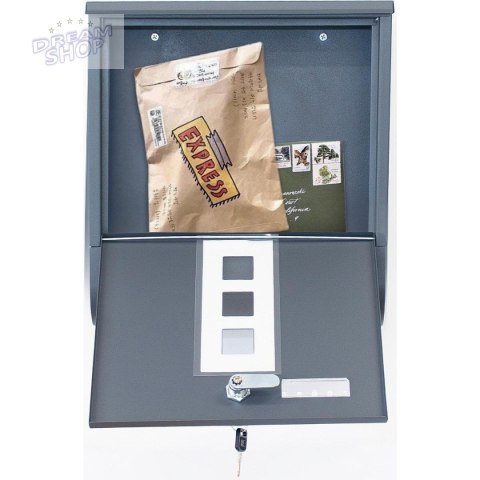SKRZYNKA NA LISTY 30X9.5X34CM 1067520 SASKA GARDEN