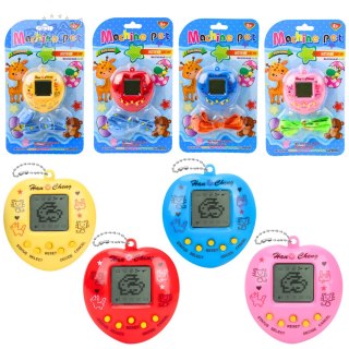 Tamagotchi Gra Elektroniczna Wirtualne Zwierzątko Jajko Smycz